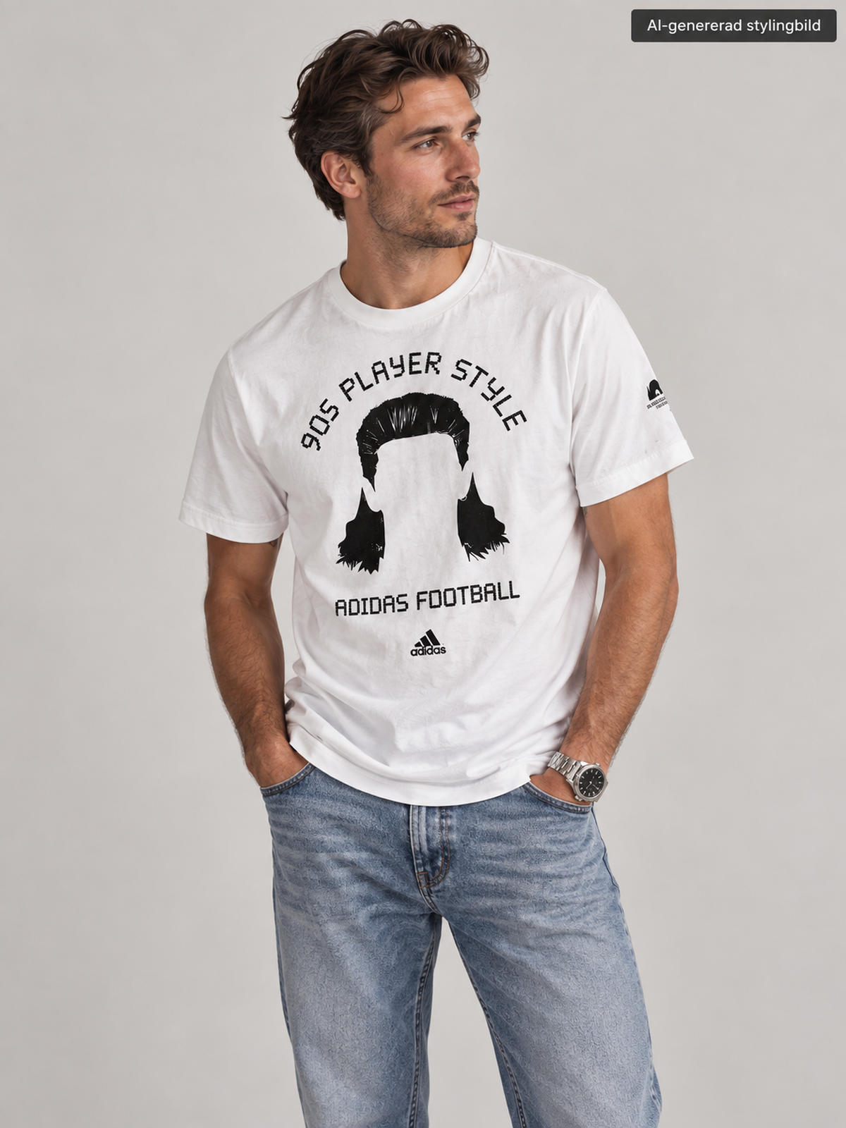 Adidas Football Player Style / Haircut Series T-shirt